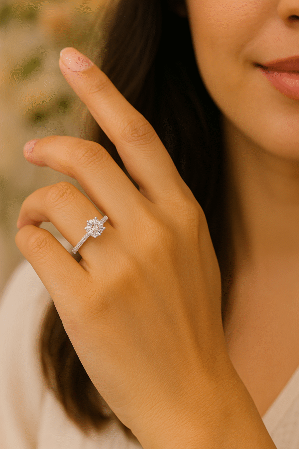 Elegant Premium Solitaire PURE 925 Silver Ring - Image 5